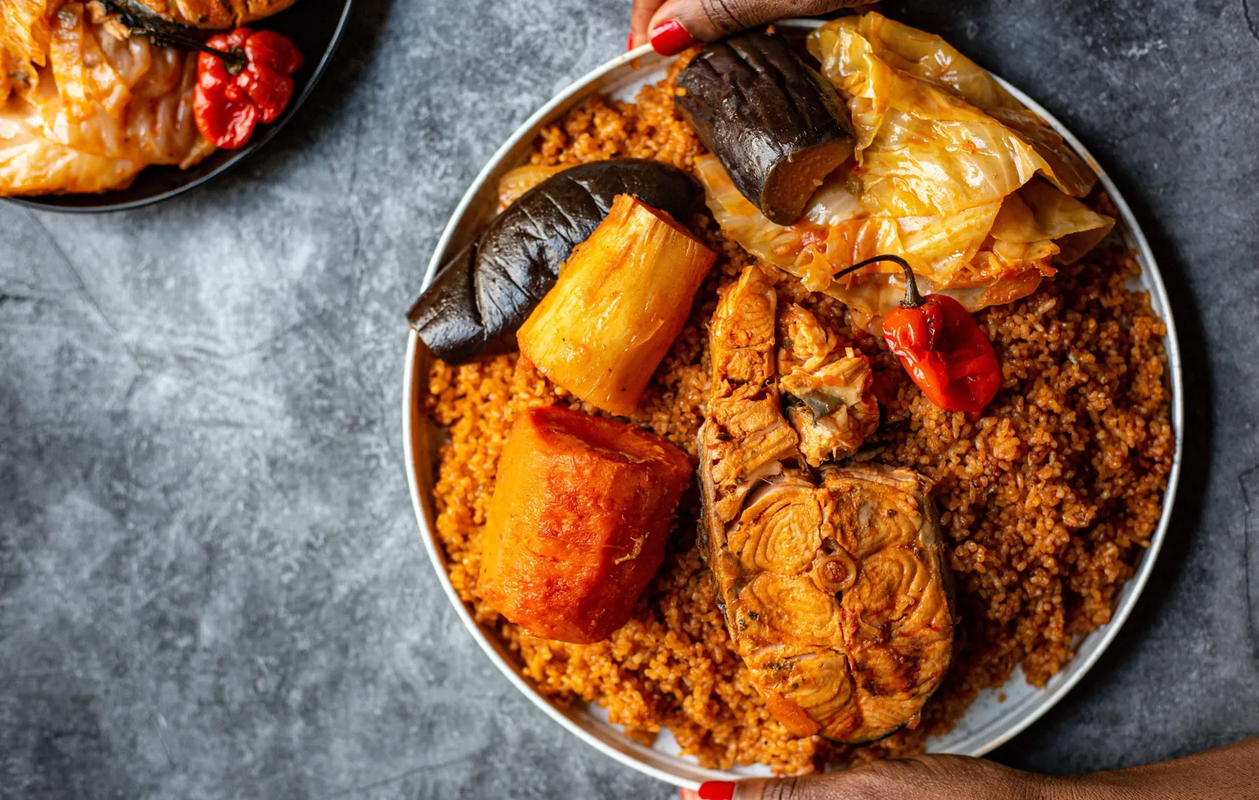 West African Jollof prepared by Jollof and Wollof Kitchen